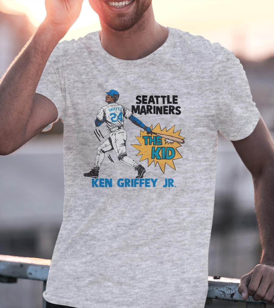Seattle Mariners The Kid Ken Griffey Jr. 24 T-Shirt