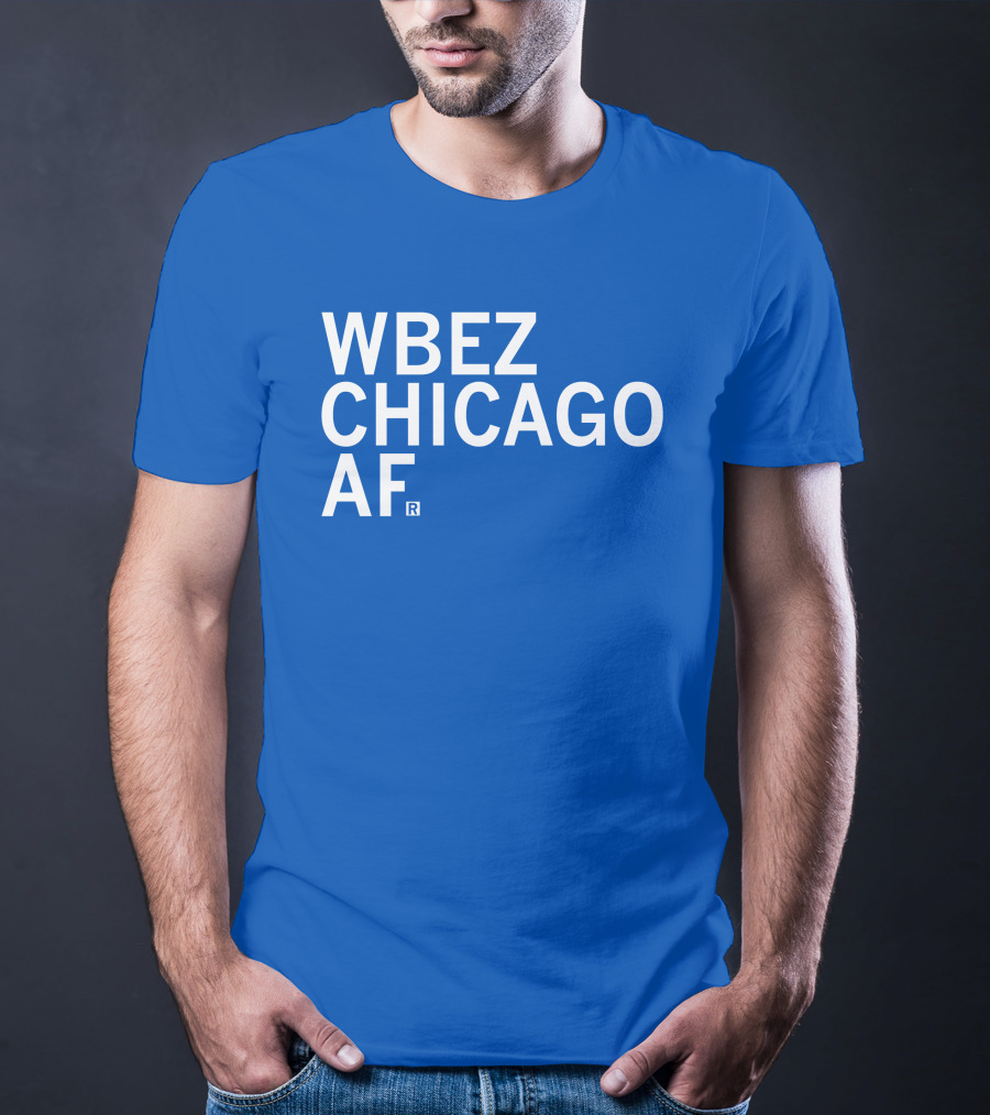 WBEZ Chicago AF Raygun T-Shirt