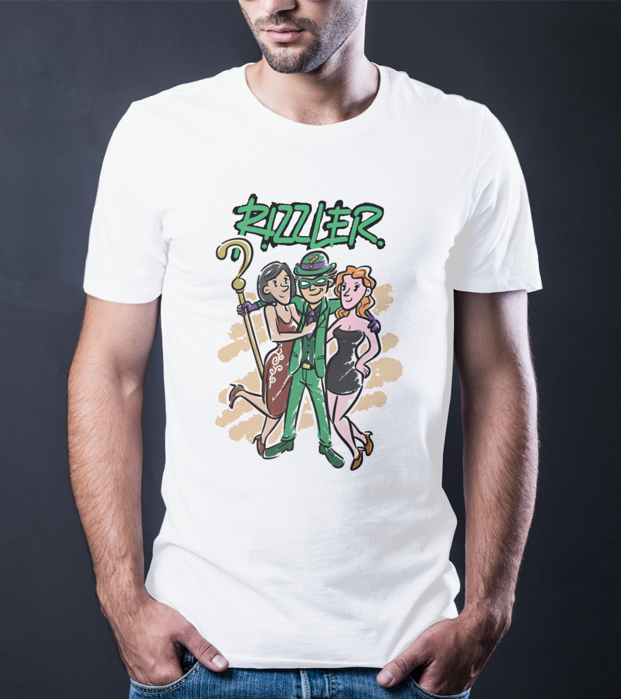 Rizzler Got Funny Merch Playful Villain With Stylish Women T-Shirt