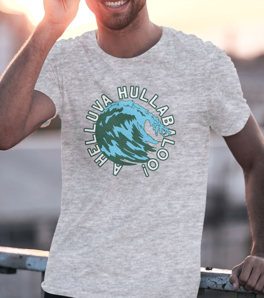 Homefield Tulane A Helluva Hullabaloo Wave T-Shirt