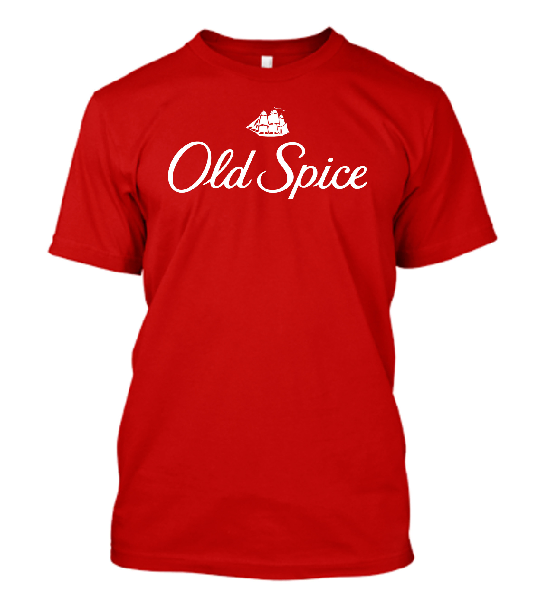 Old Spice Red Classic Ship T-Shirt