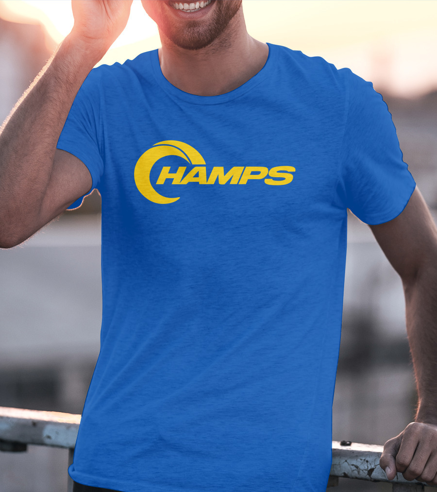 La Champs Danpatrick Yellow Crescent Rams Inspired Merch T-Shirt