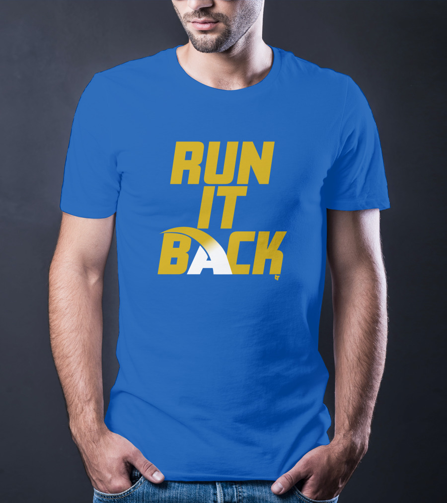 Run It Back Los Angeles Football Fan Merchandise T-Shirt