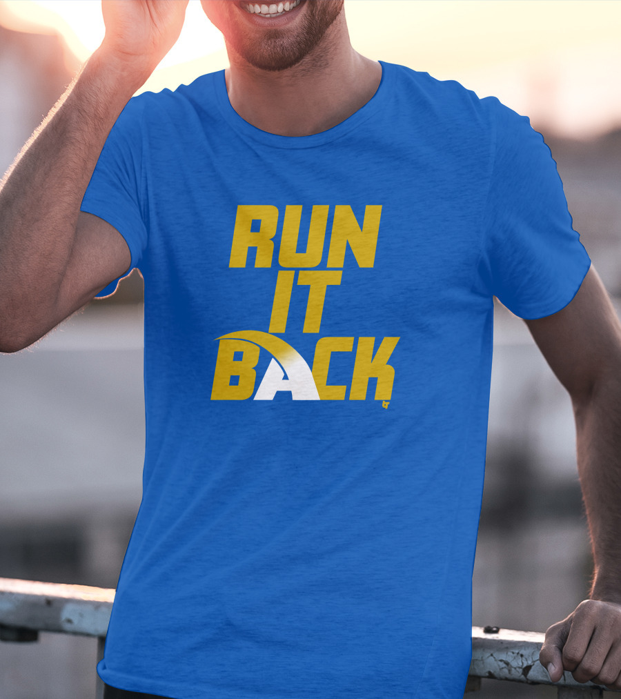 Run It Back Los Angeles Football Fan Merchandise T-Shirt