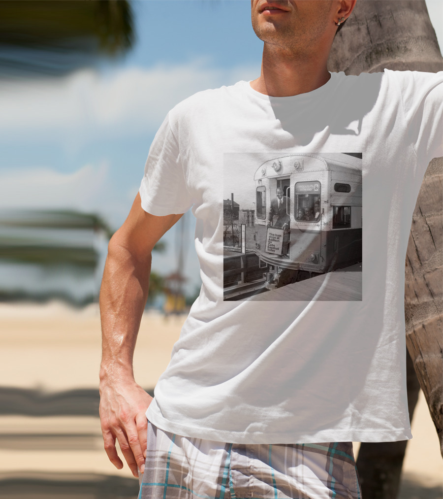 This Train Stops At Addison For Cubs Fans Chicago Howard T-Shirt