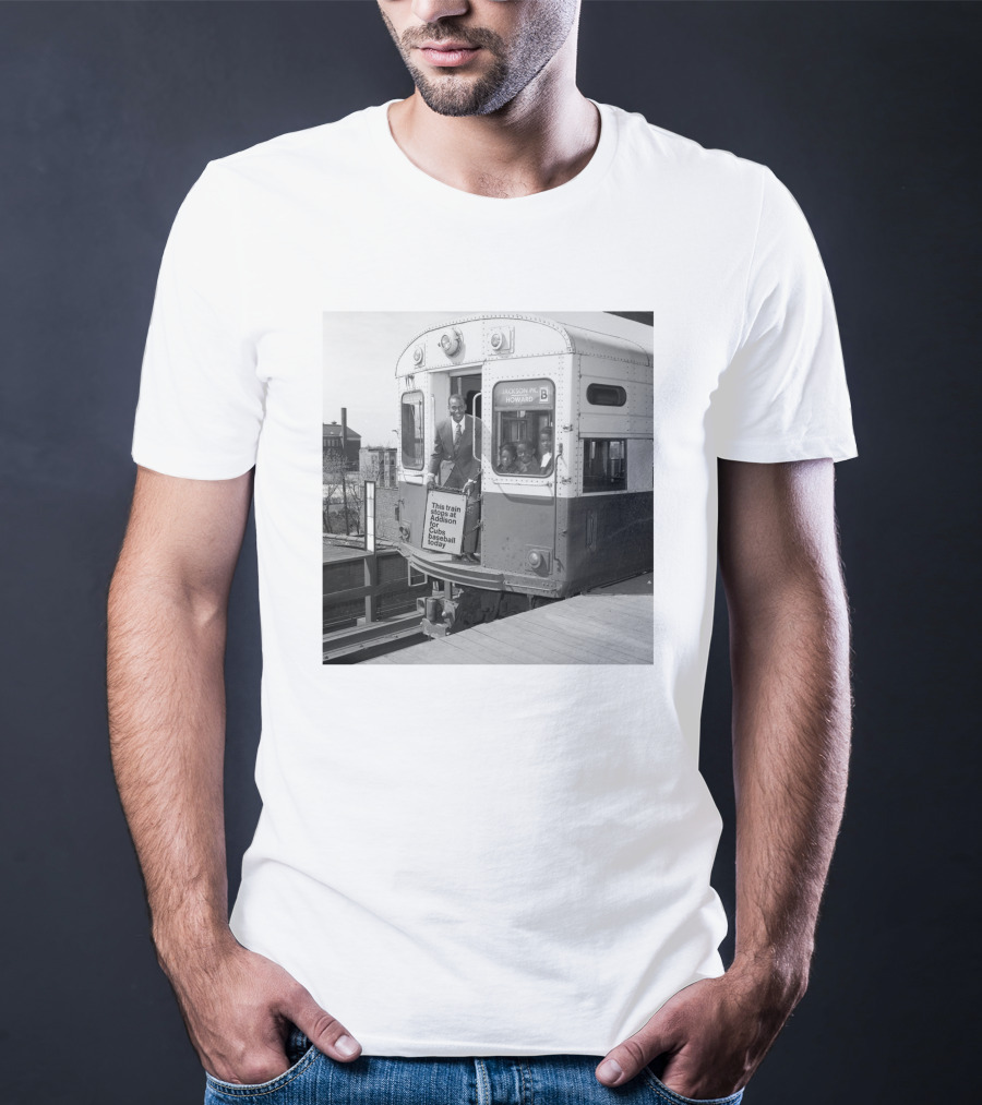 This Train Stops At Addison For Cubs Fans Chicago Howard T-Shirt