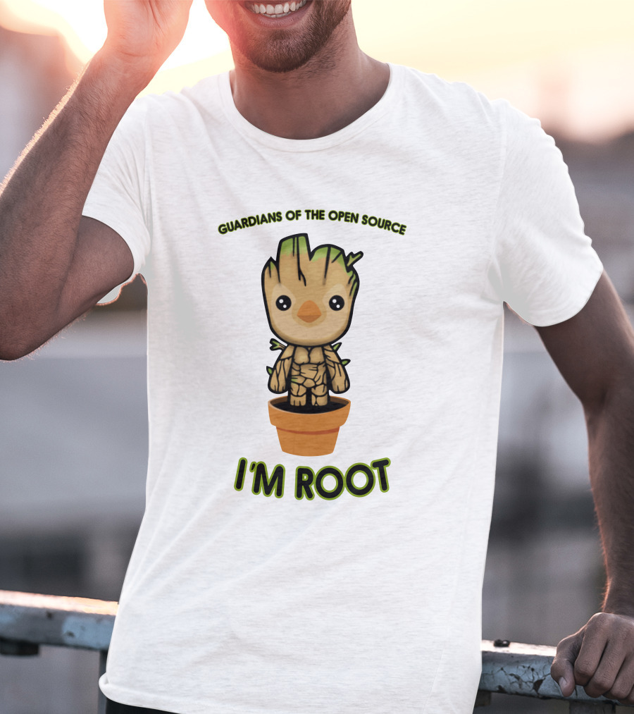 Guardians Of The Open Source I'm Root T-Shirt