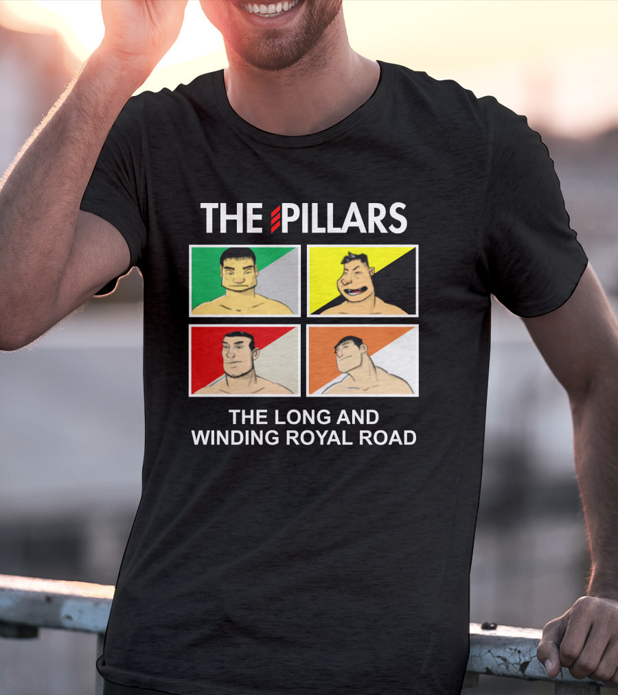 The Pillars The Long And Winding Royal Road Manga Cartoon Characters T-Shirt