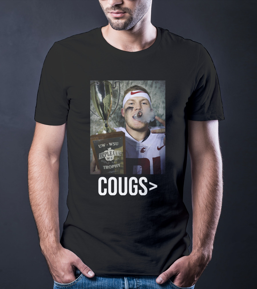 COUGS Apple Cup Trophy Victory WSU T-Shirt