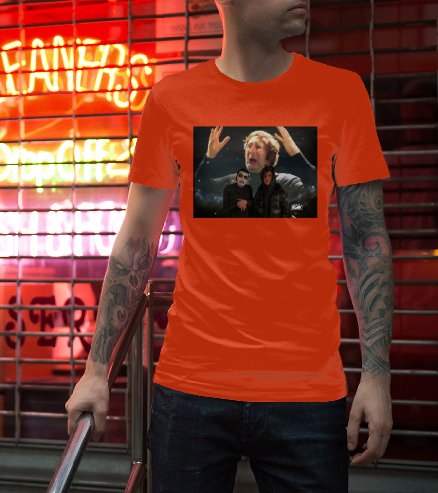 AEW Danhausen Hook Mind Blown Reaction Meme T-Shirt
