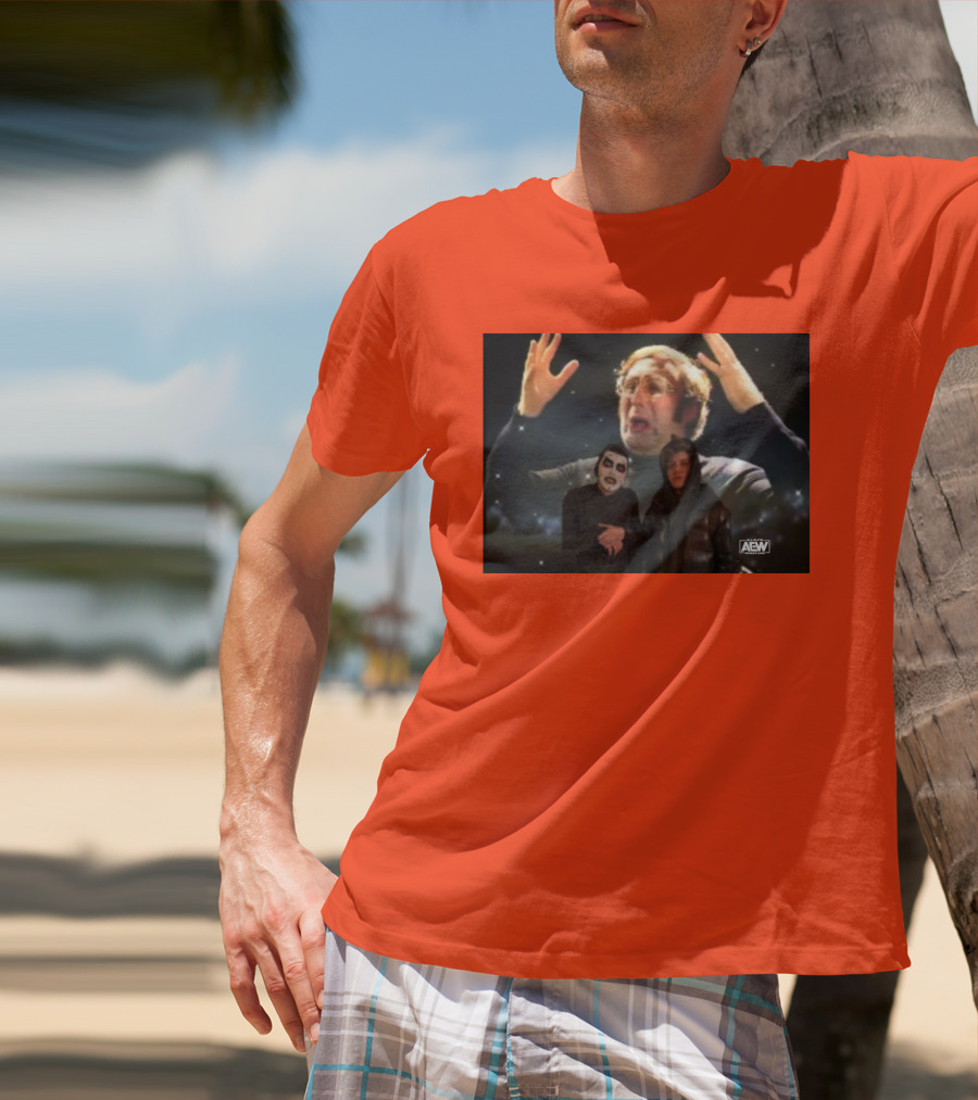 AEW Danhausen Hook Mind Blown Reaction Meme T-Shirt