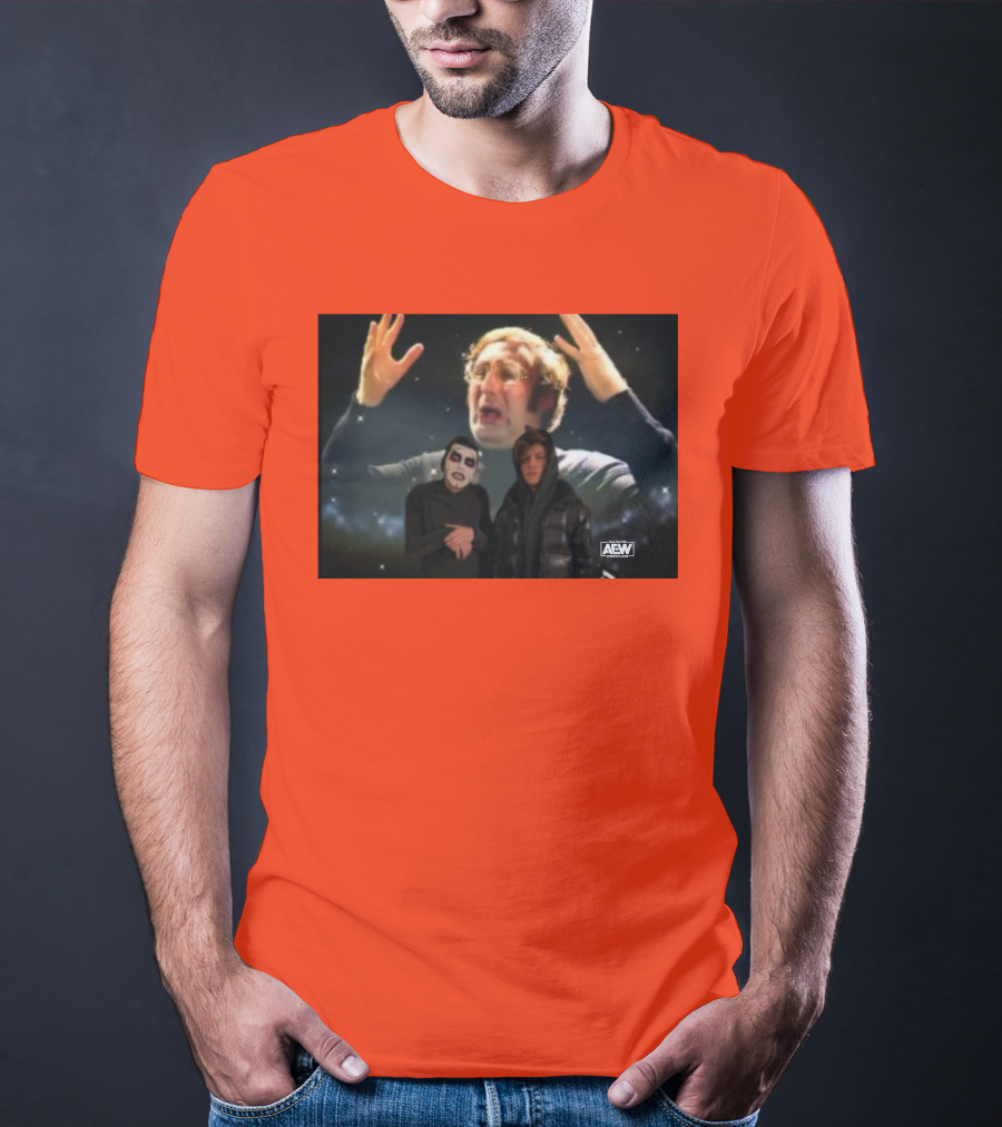 AEW Danhausen Hook Mind Blown Reaction Meme T-Shirt