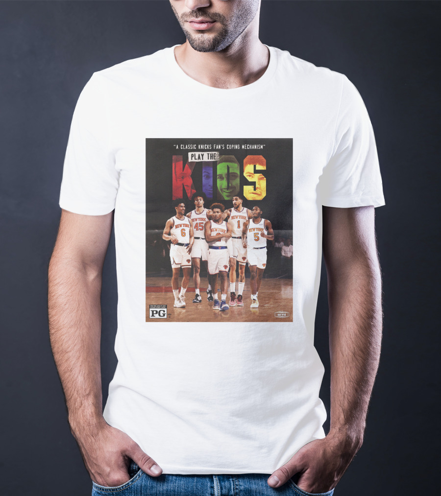 A Classic Knicks Fan Coping Mechanism Play The Kids T-Shirt
