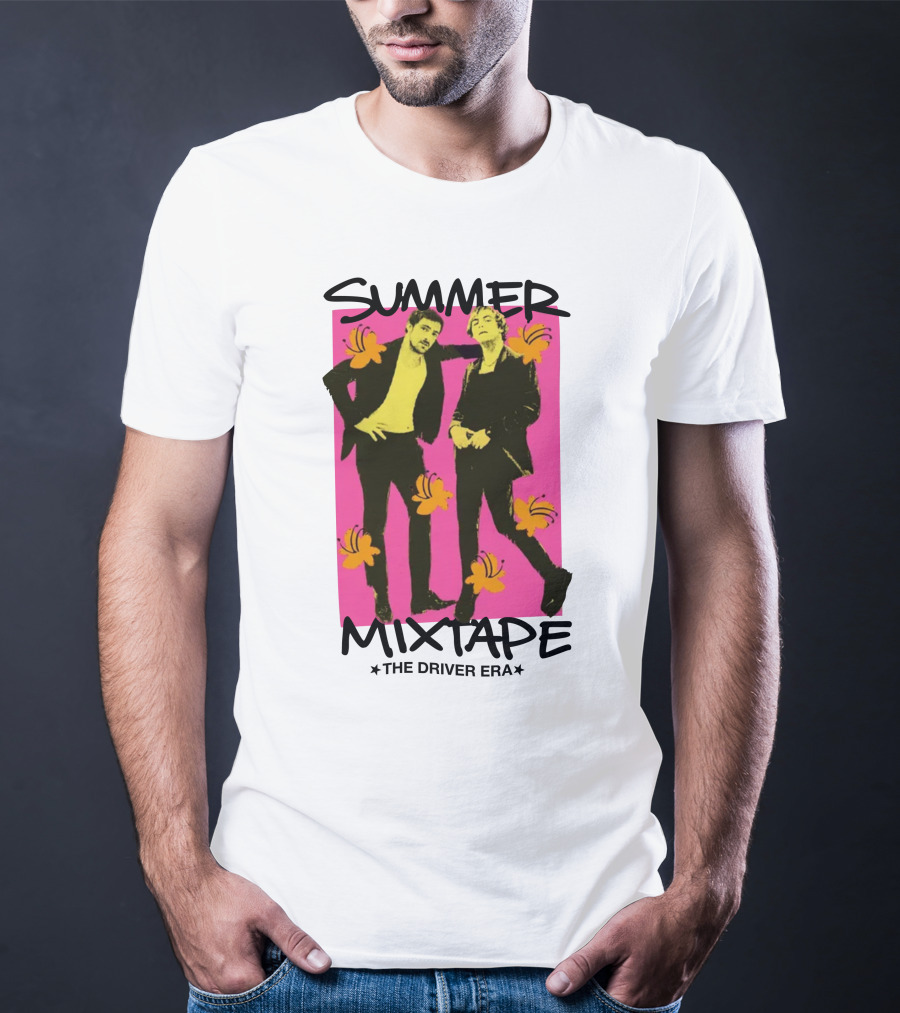 Summer Mixtape The Driver Era Neon Duo With Flowers T-Shirt