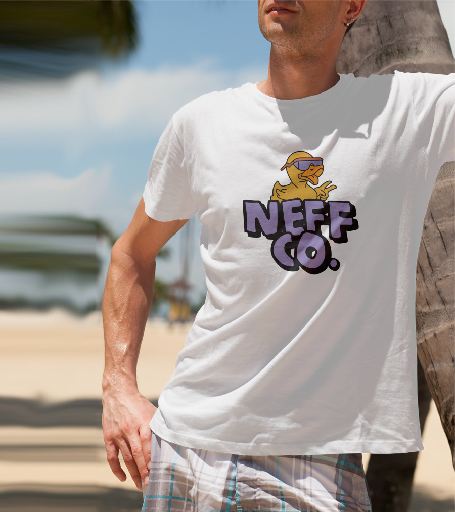 Neff Co Duck Peace Gesture Sunglasses T-Shirt