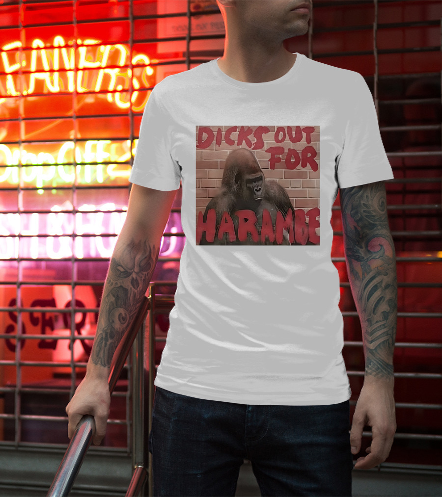 Dicks Out For Harambe T-Shirt