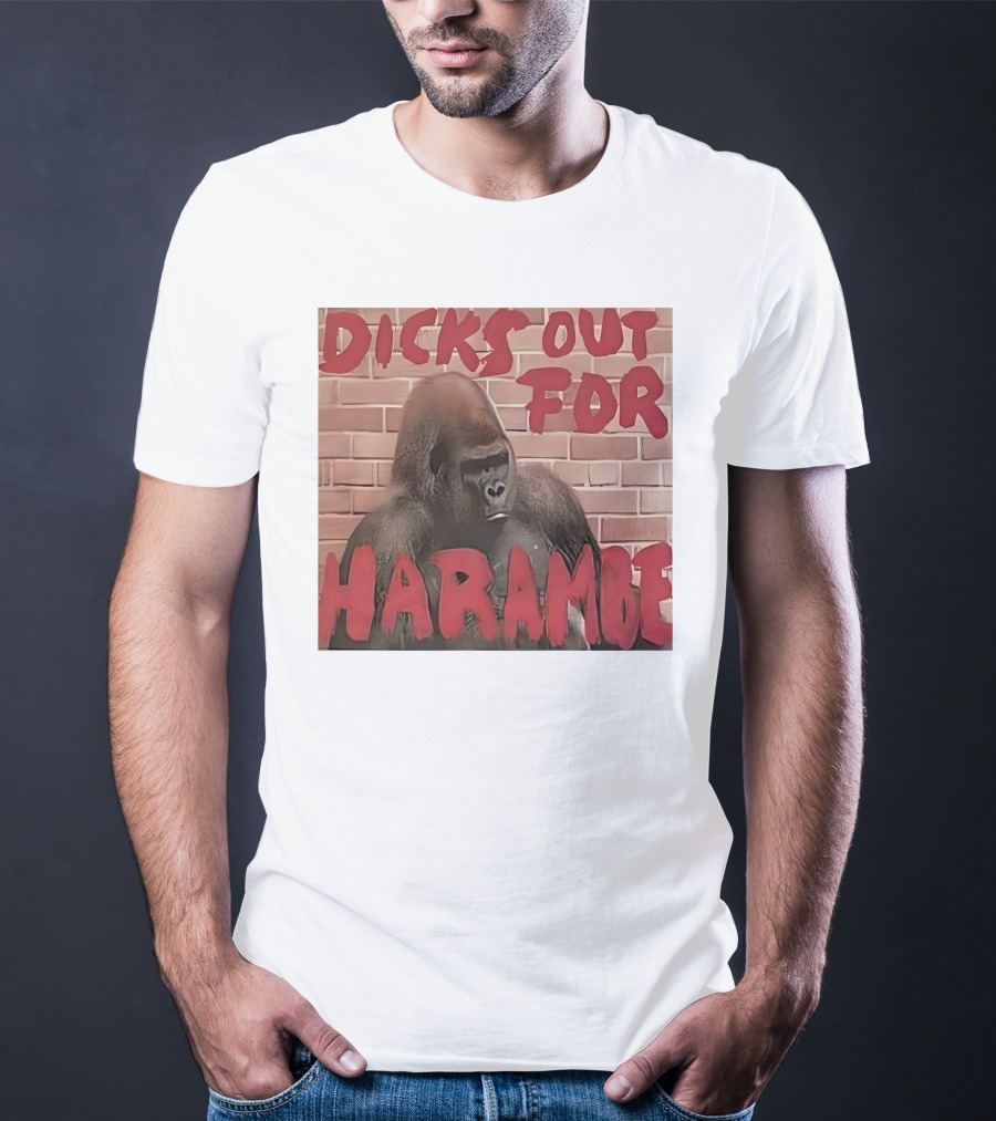 Dicks Out For Harambe T-Shirt
