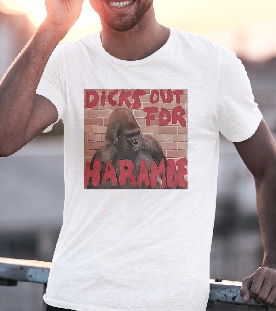 Dicks Out For Harambe T-Shirt