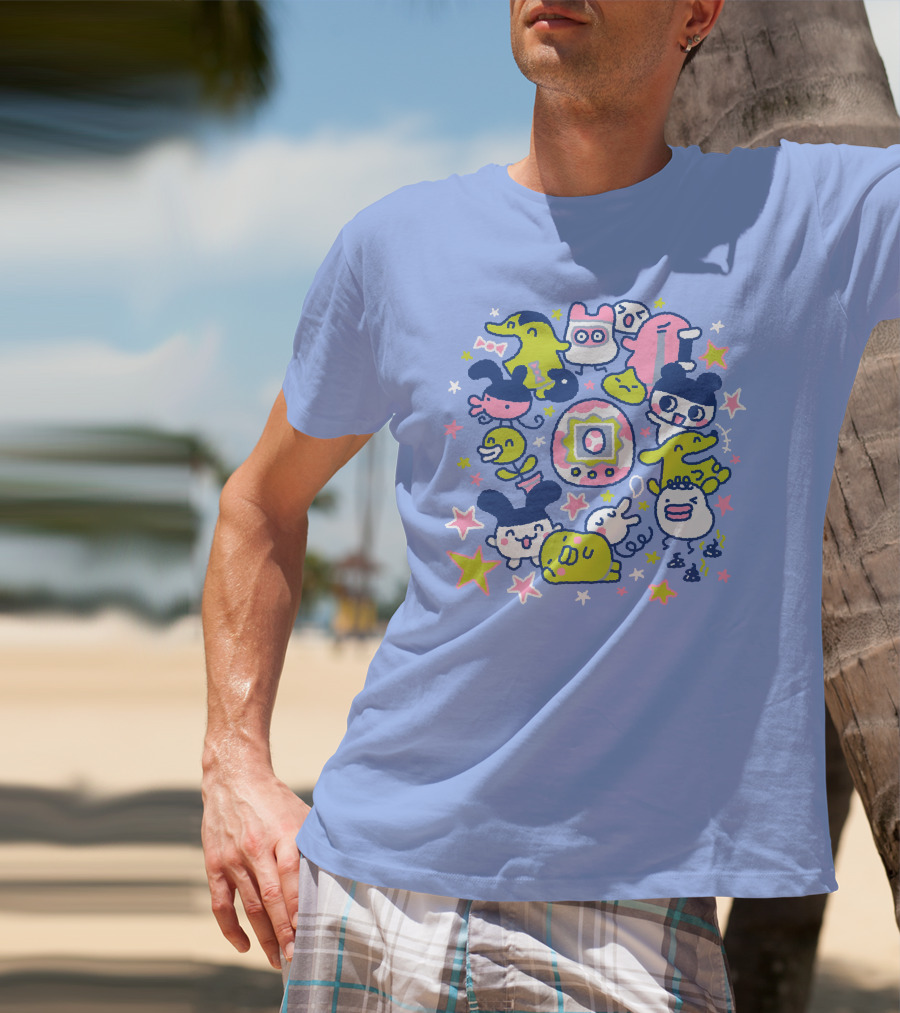 Tamagotchi Eggcellent Friends Adventure T-Shirt