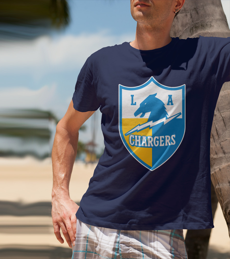 Los Angeles Chargers LA Shield Chargers Vintage T-Shirt