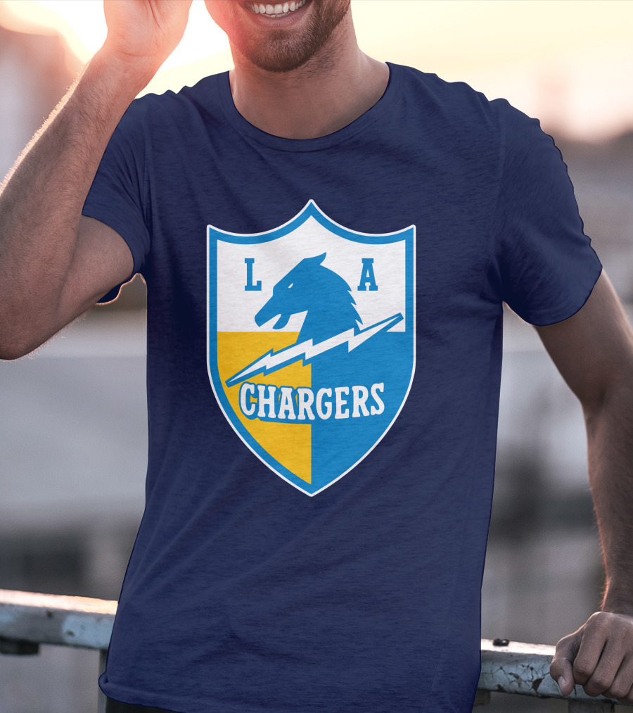 Los Angeles Chargers LA Shield Chargers Vintage T-Shirt
