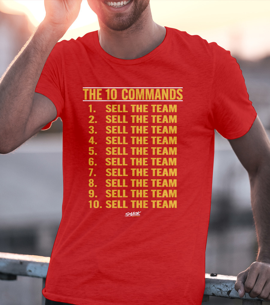 The 10 Commands Sell The Team Smack T-Shirt