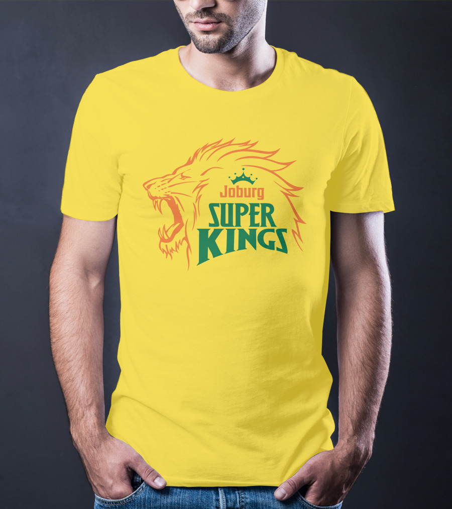 Joburg Super Kings Roaring Lion Emblem T-Shirt