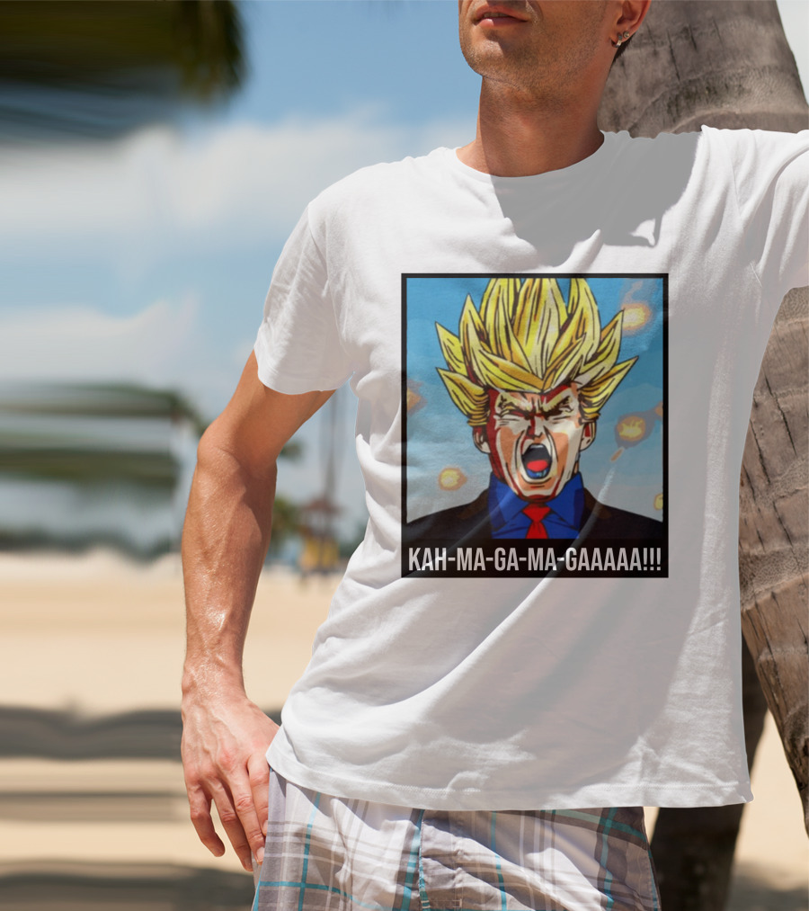 KAH-MA-GA-MA-GAAAAA Super Saiyan Scream T-Shirt