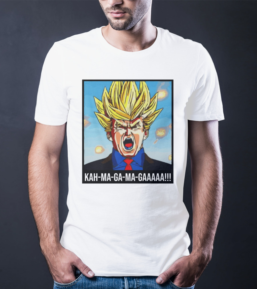 KAH-MA-GA-MA-GAAAAA Super Saiyan Scream T-Shirt