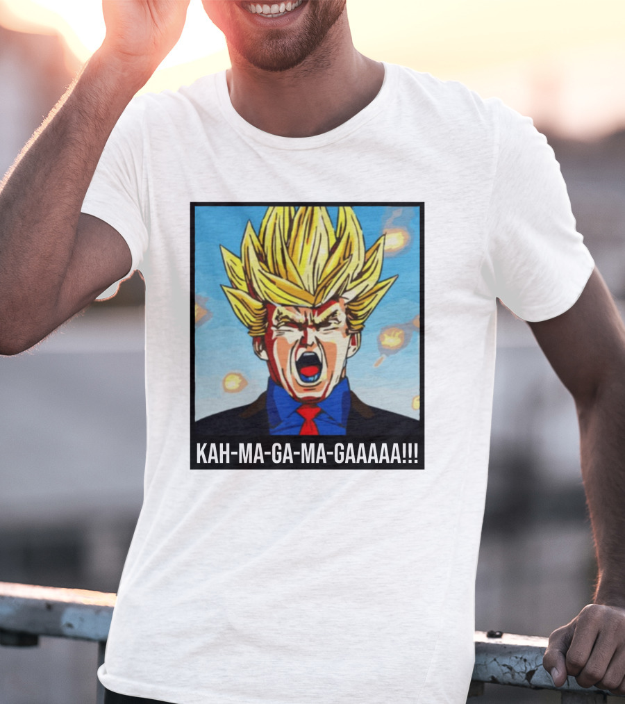 KAH-MA-GA-MA-GAAAAA Super Saiyan Scream T-Shirt