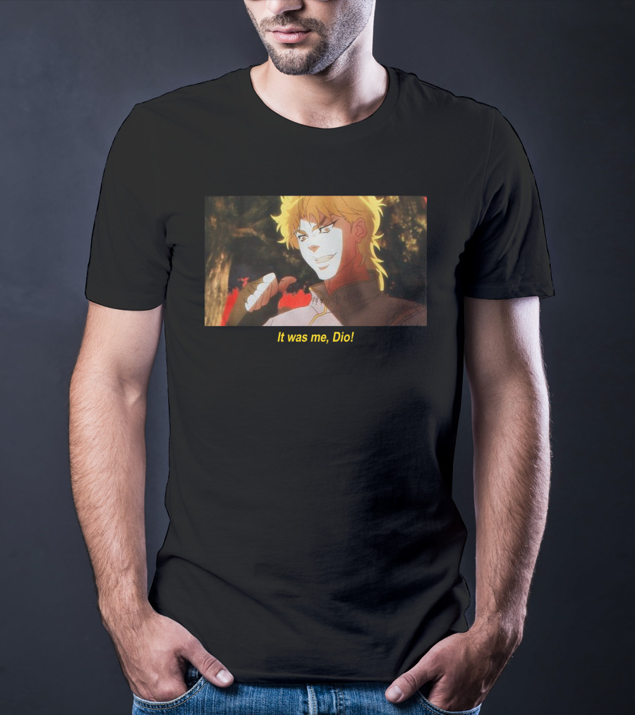 It Was Me, Dio JoJo's Bizarre Adventure Iconic Scene T-Shirt
