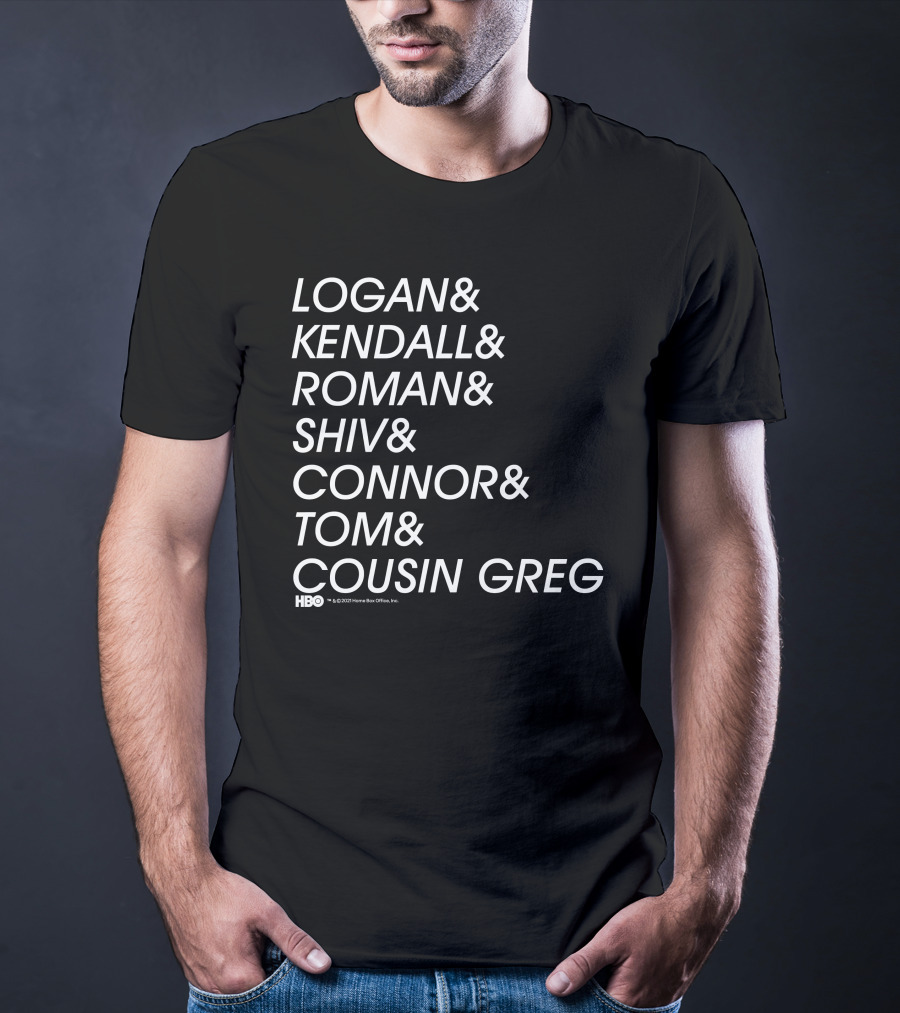 Logan Kendall Roman Shiv Connor Tom Cousin Greg HBO T-Shirt