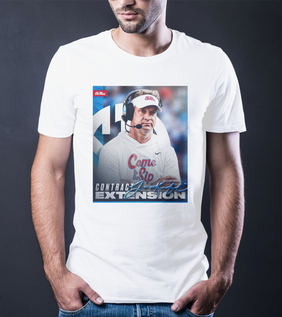 Ole Miss Come To The Sip Contract Extension T-Shirt
