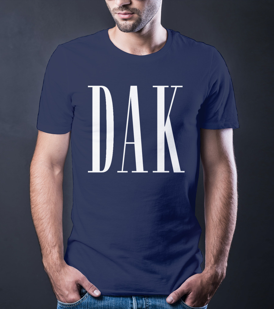 DAK Cowboys Quarterback Football Fan Gear T-Shirt