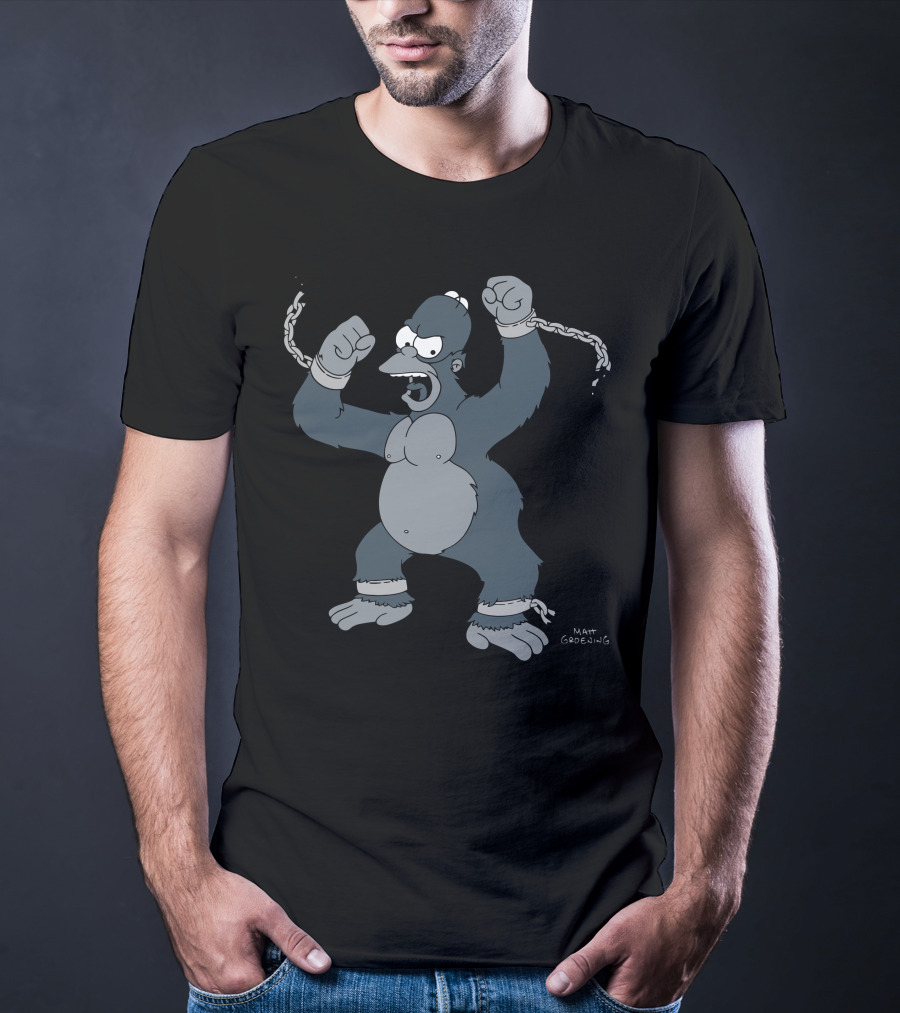 King Homer The Simpsons Matt Groening T-Shirt