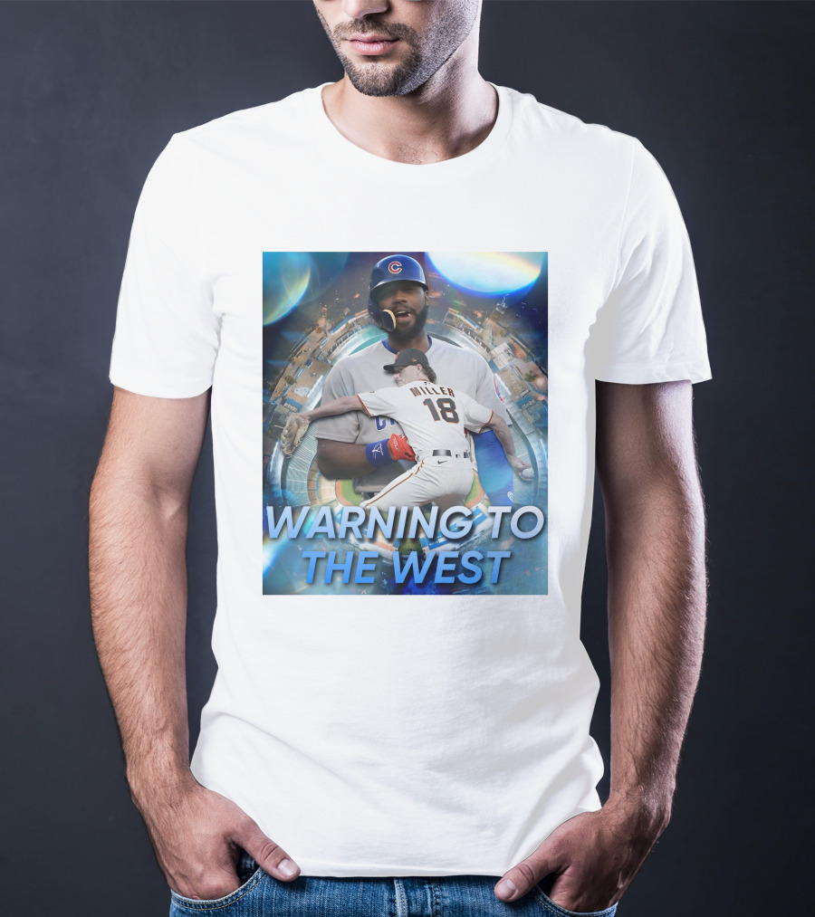 Warning To The West Miller 18 Baseball Showdown T-Shirt