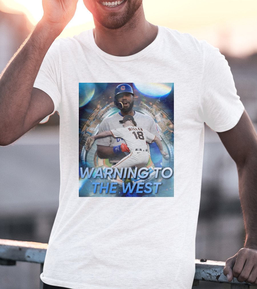 Warning To The West Miller 18 Baseball Showdown T-Shirt