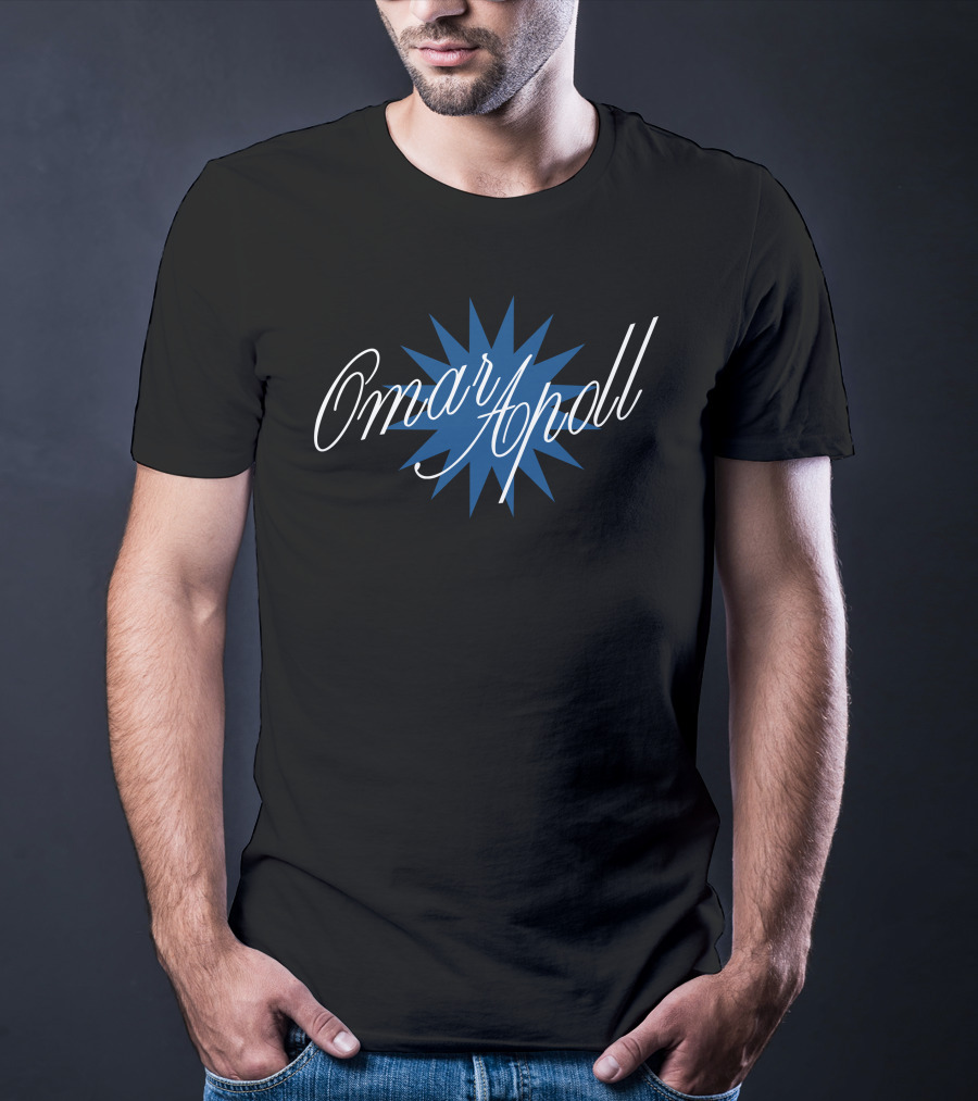 Omar Apollo Blue Starburst T-Shirt