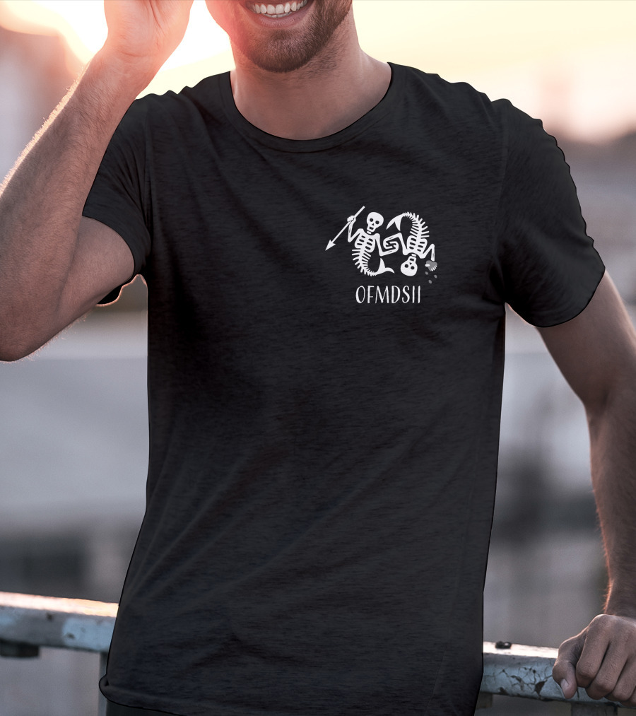 OFMDSII Skeleton And Fishbone T-Shirt