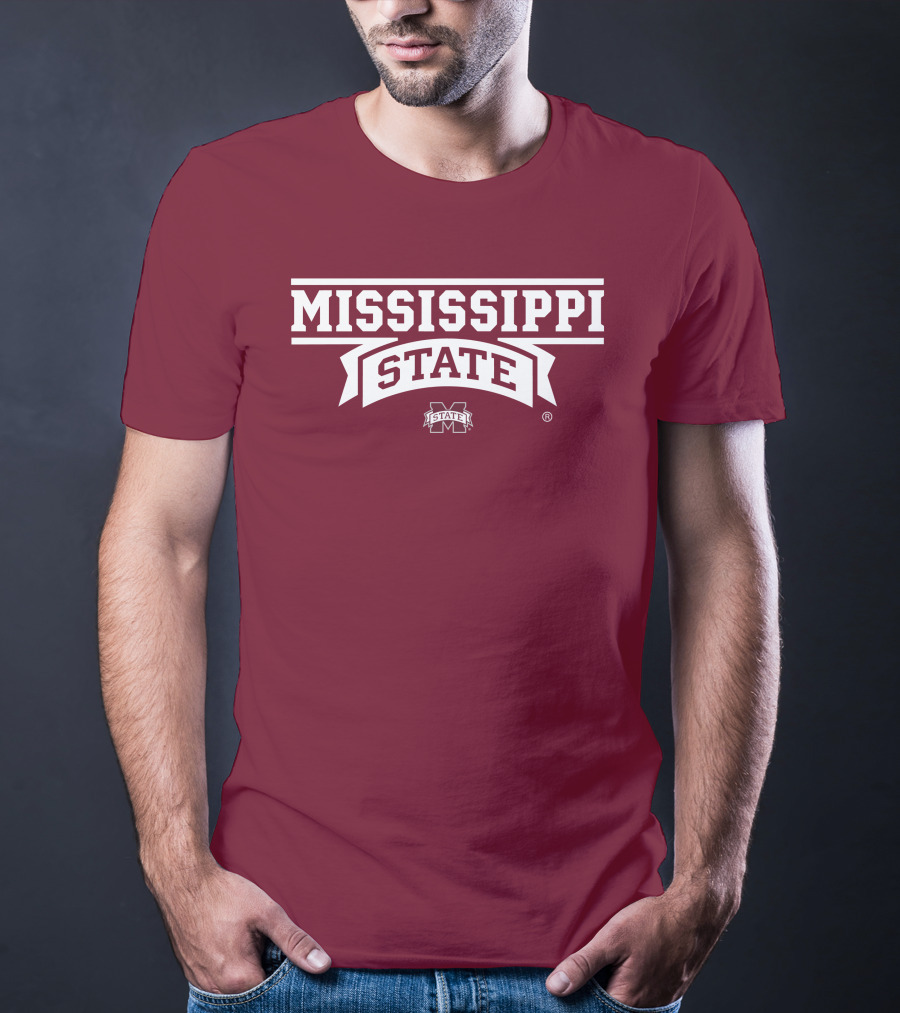 Mississippi State University Bulldogs M State Wordmark T-Shirt