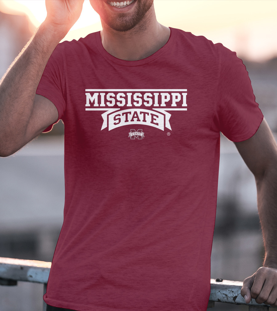 Mississippi State University Bulldogs M State Wordmark T-Shirt