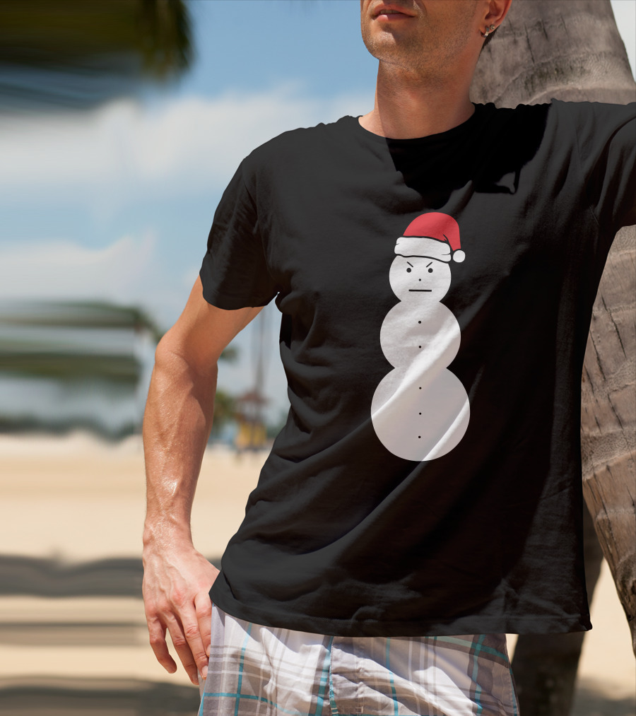 Young Jeezy Can't Ban The Snowman Santa Hat T-Shirt