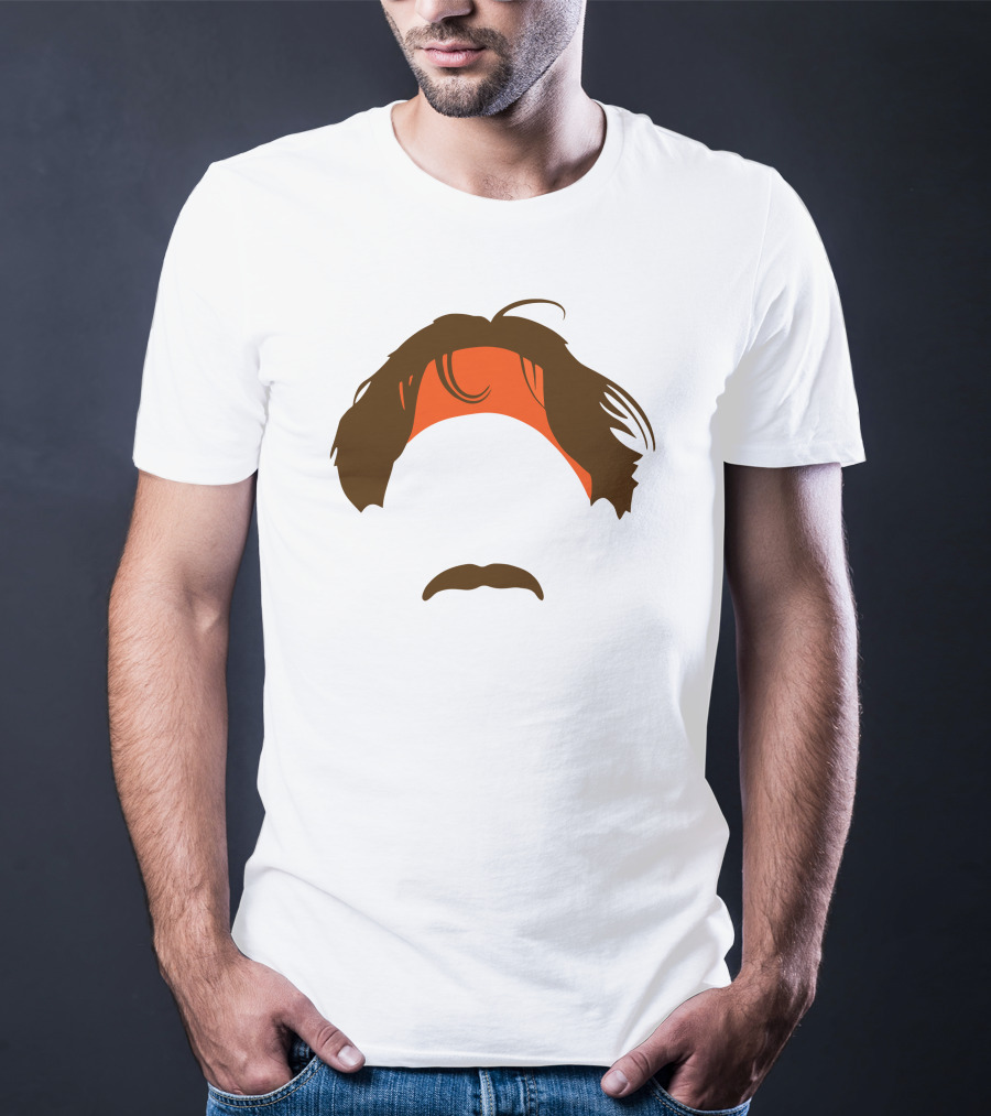 The Bvp Headband And Mustache T-Shirt