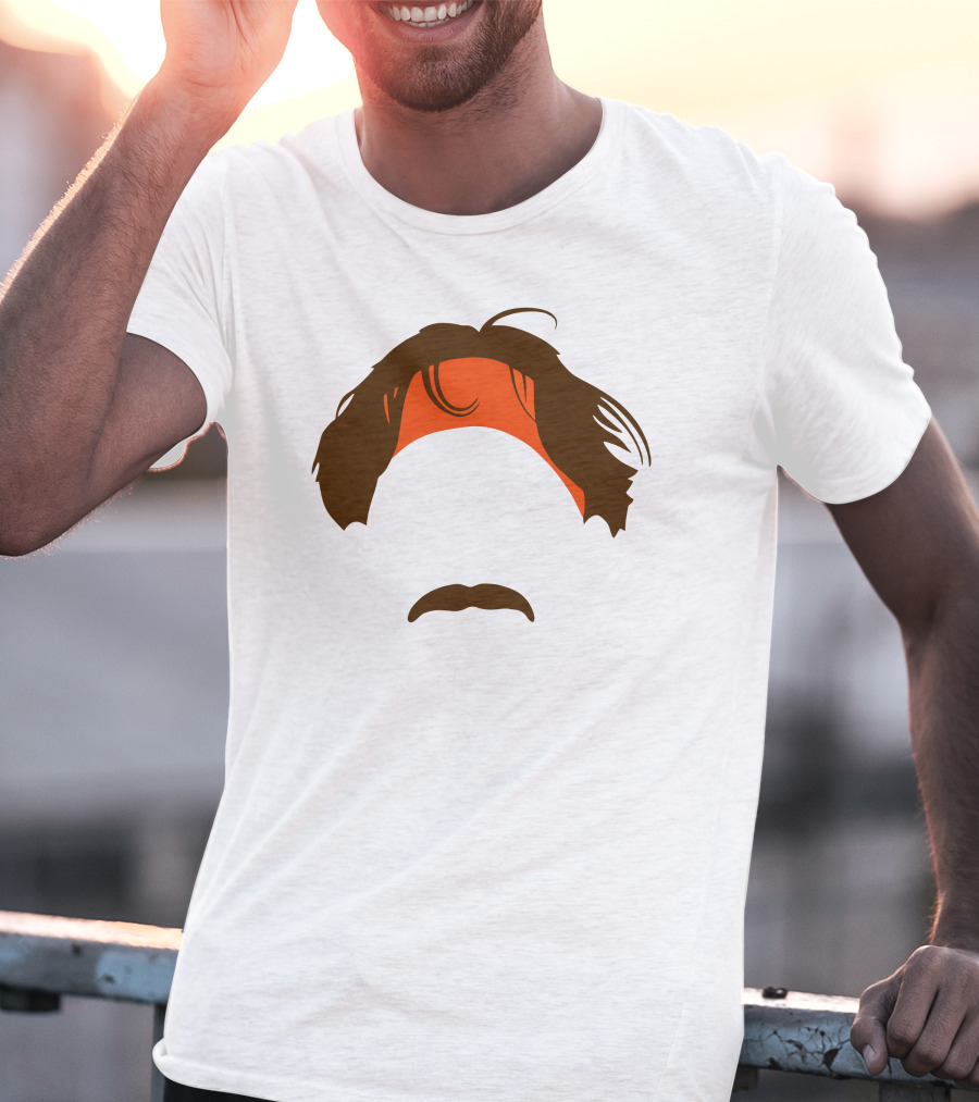 The Bvp Headband And Mustache T-Shirt