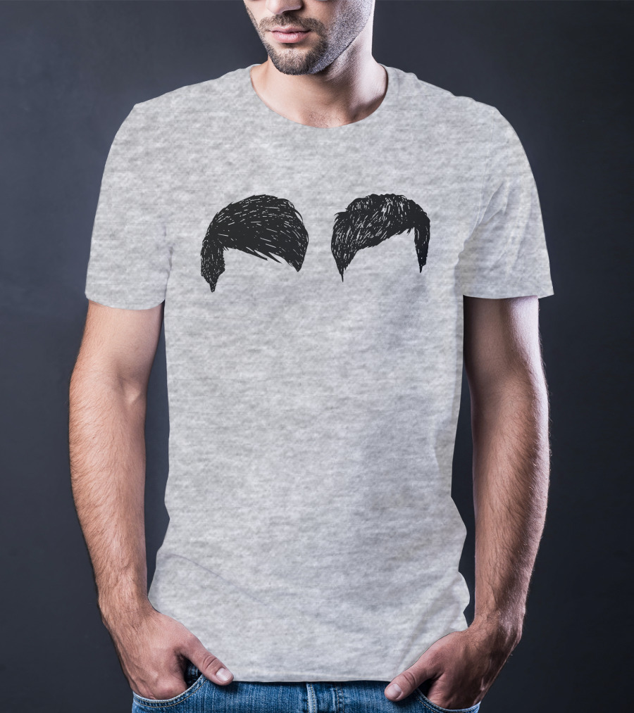 Dan And Phil Fringe Hair Iconic T-Shirt