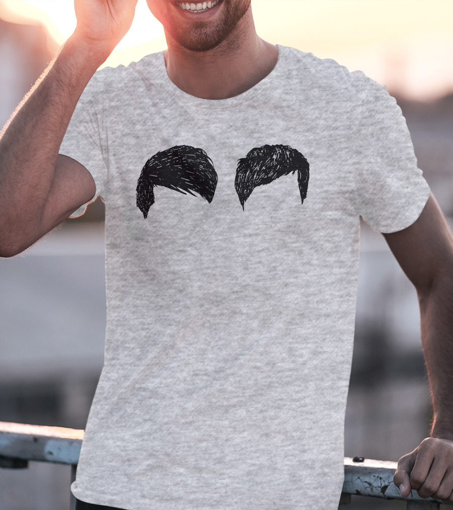 Dan And Phil Fringe Hair Iconic T-Shirt