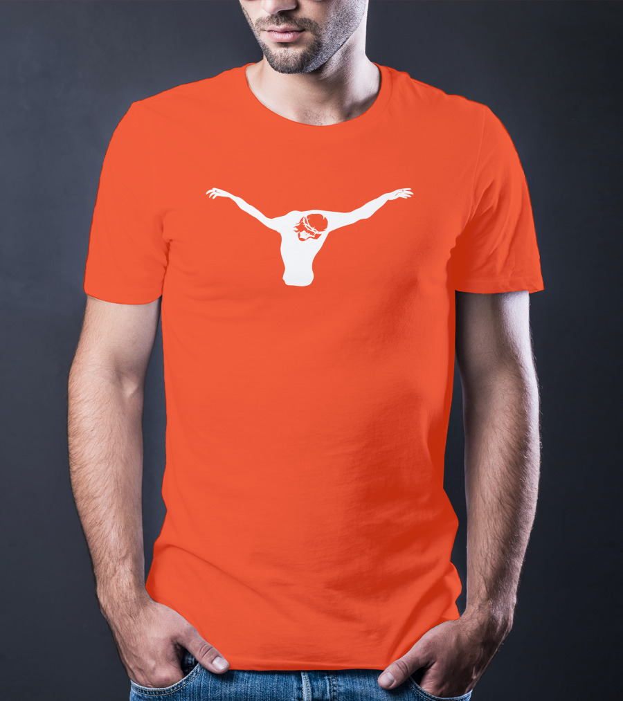 Touchdown Jesus Texas Football Fan Art Notre Dame Texas Longhorns Combo T-Shirt