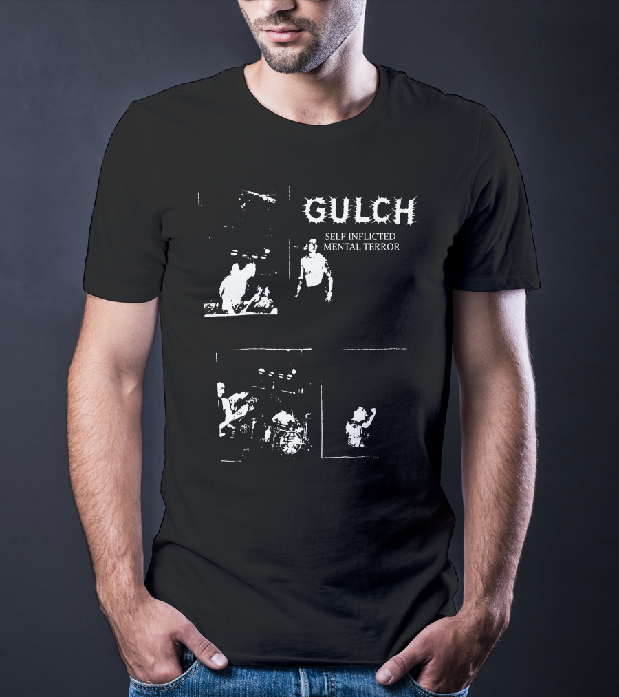 Gulch Self Inflicted Mental Terror Live Concert T-Shirt