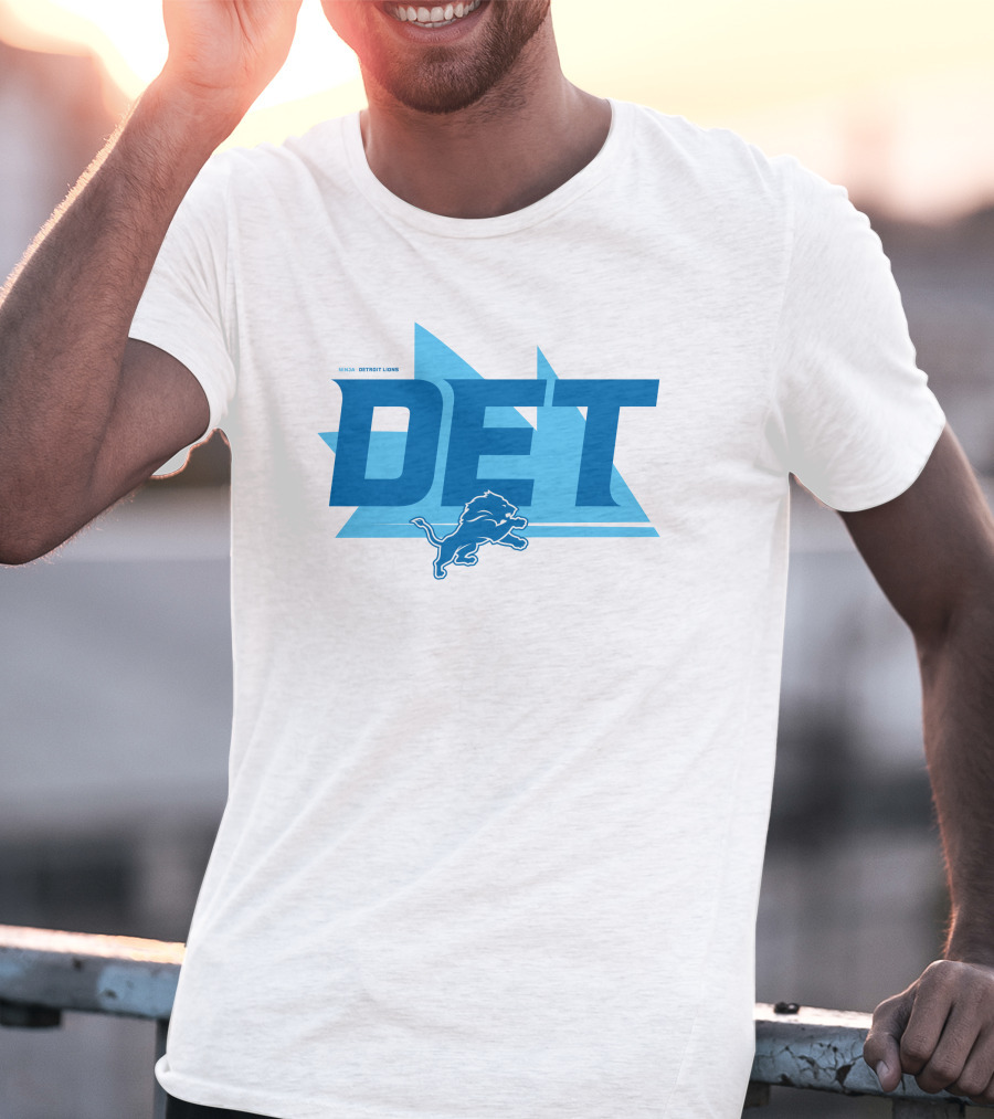 DET Ninja Detroit Lions T-Shirt