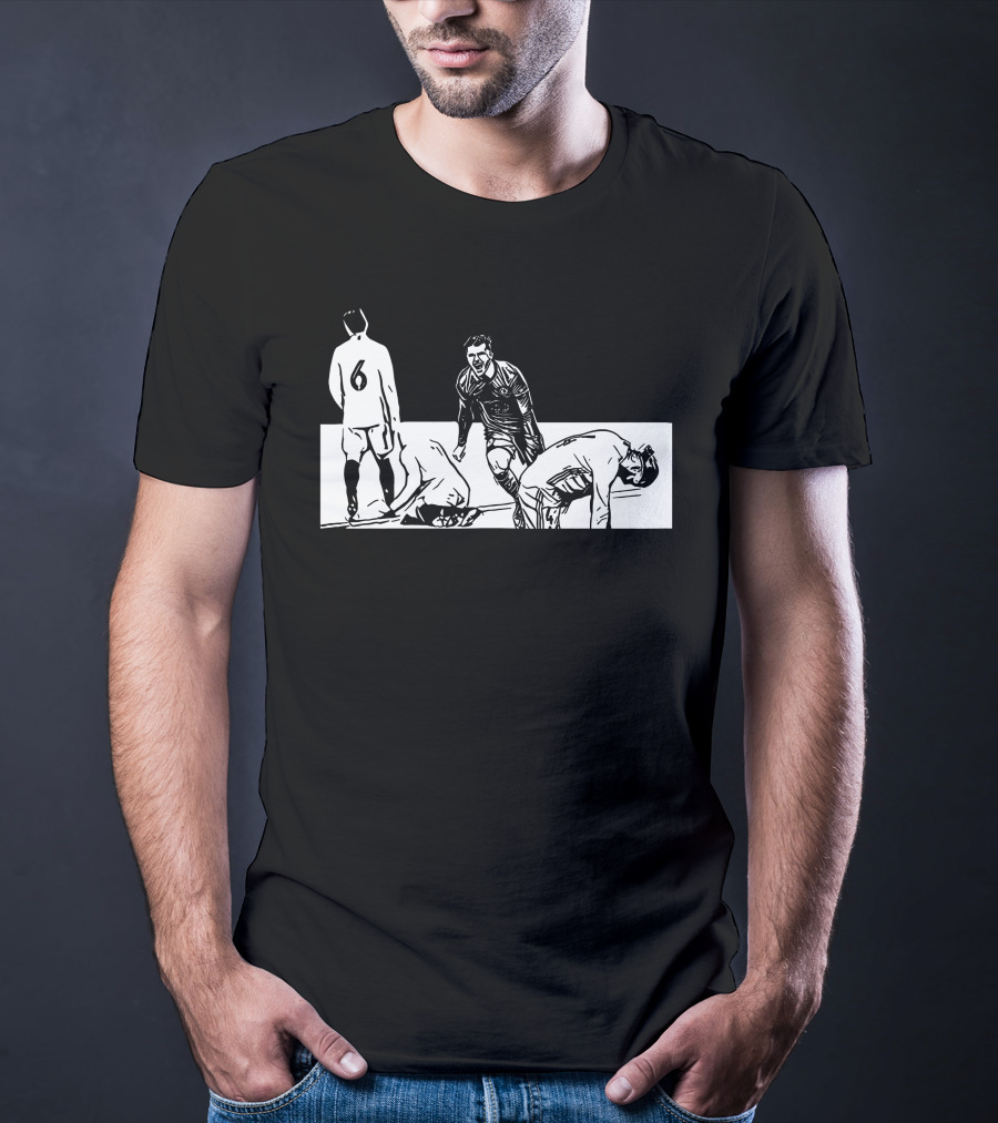 The Madrid Dagger Football Moment Iconic Victory Scene T-Shirt